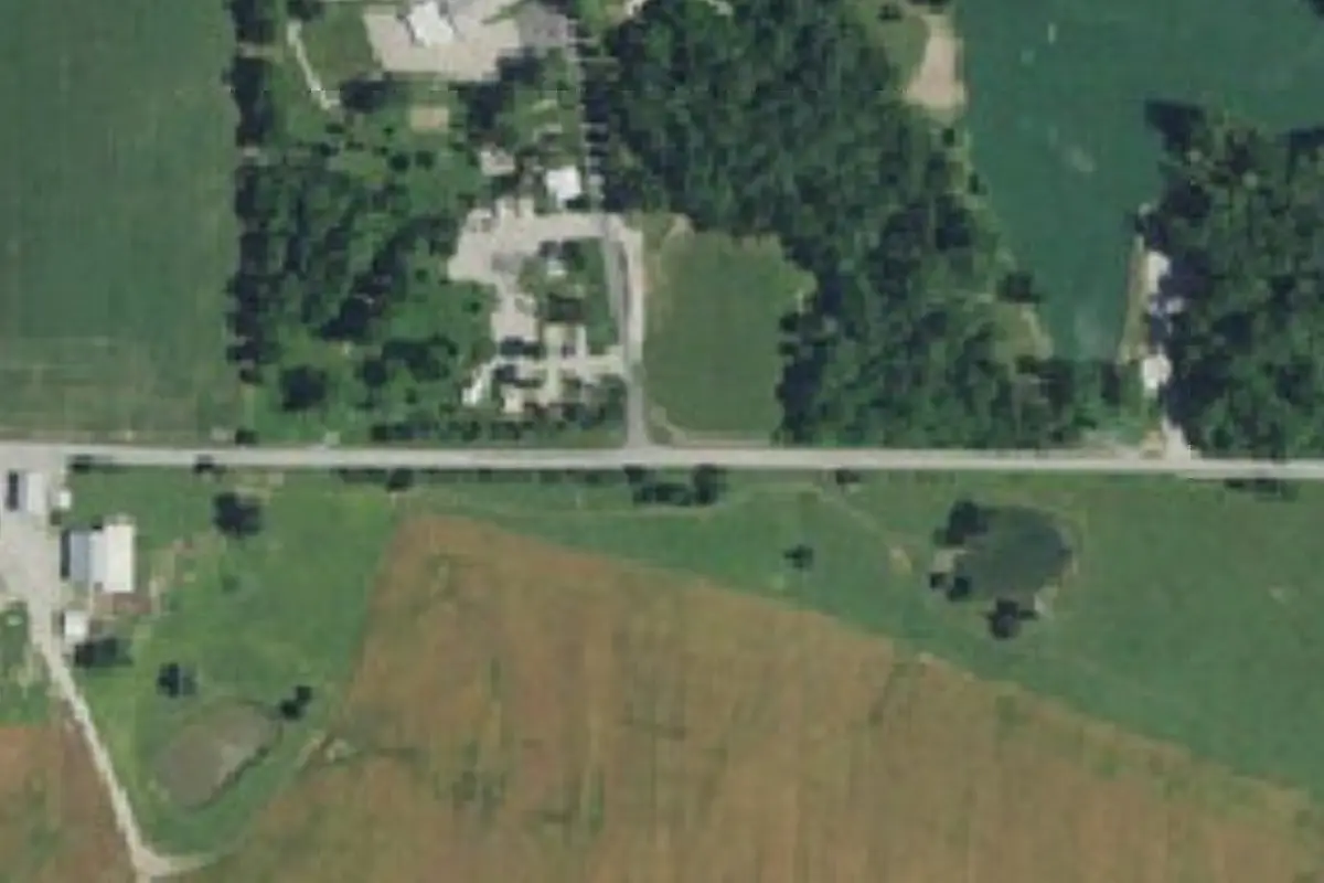 Aerial view of Jasper Outdoor Recreation Area