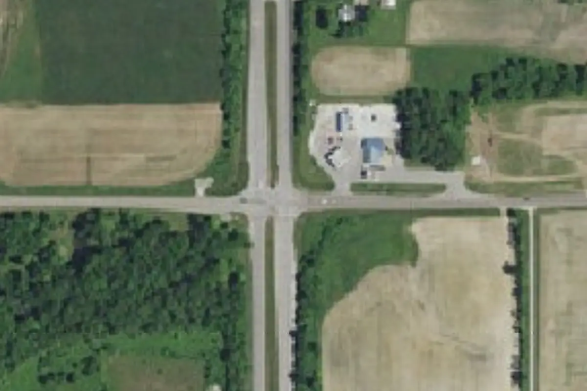 Aerial view of Coal Creek RV Park