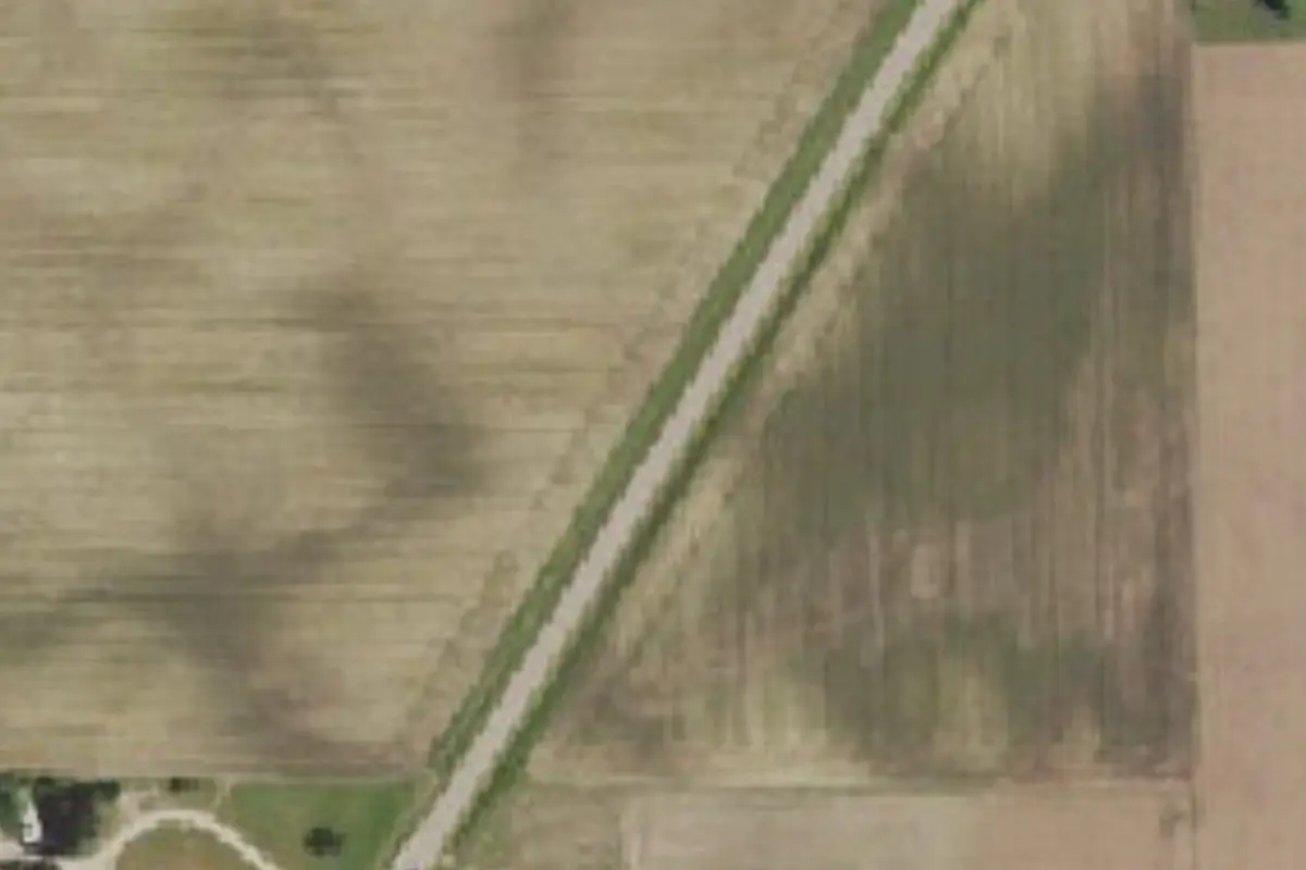 Aerial view of Lori's Landing Campground