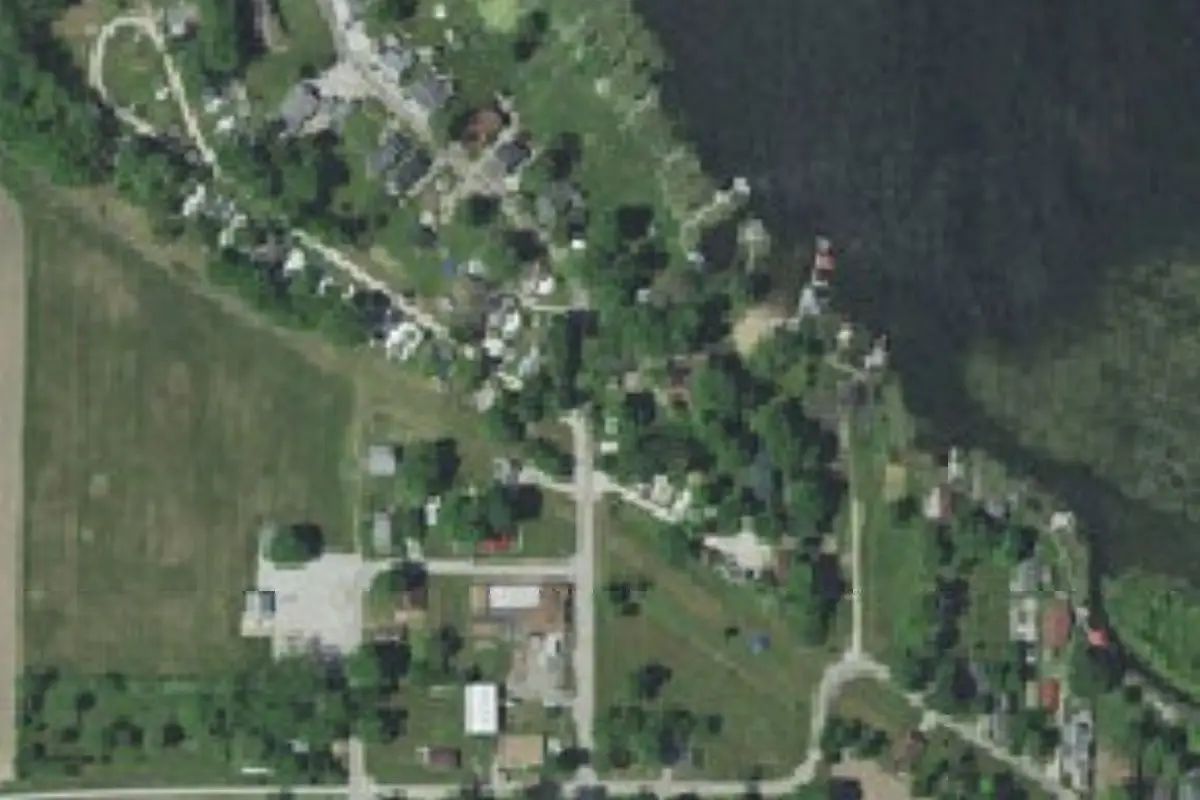 Aerial view of Hoosier Hideaway