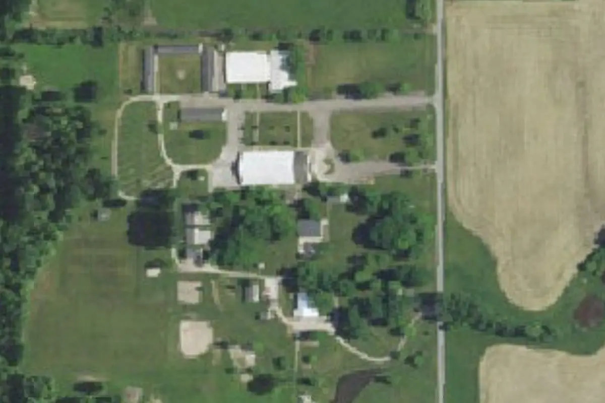 Aerial view of Shiloh Park Retreat & Conference Center