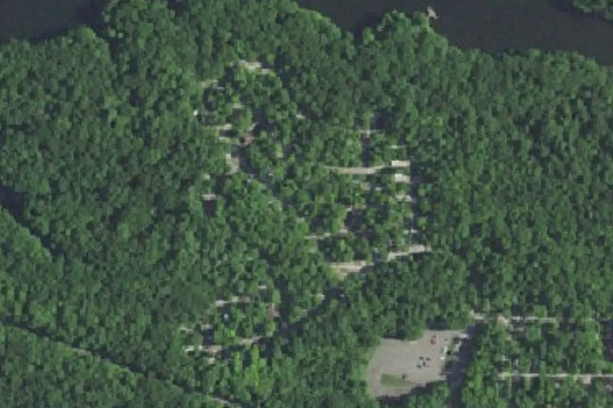 Aerial view of Shakamak State Park