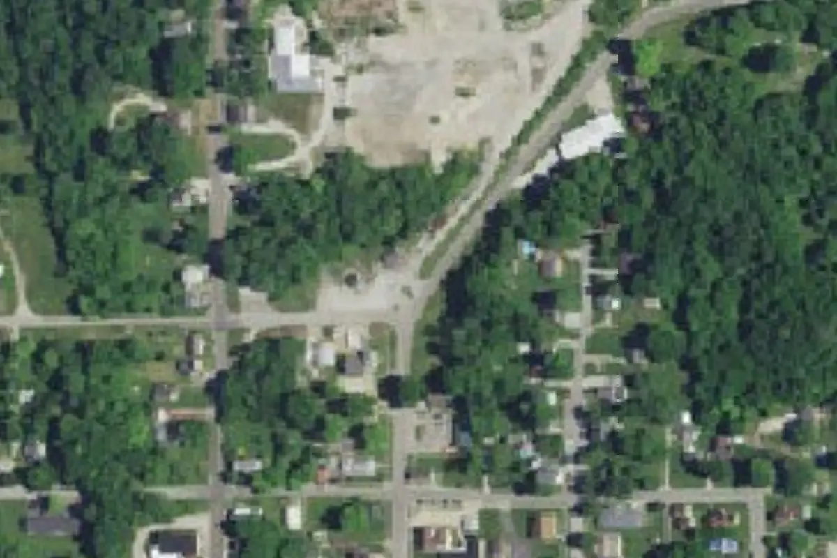 Aerial view of Quarry Park RV Campground