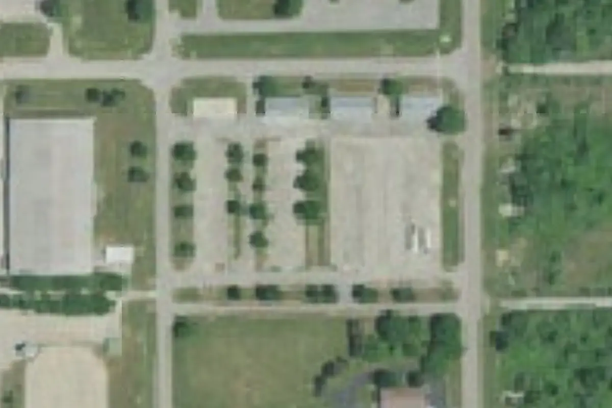 Aerial view of Johnson County Park