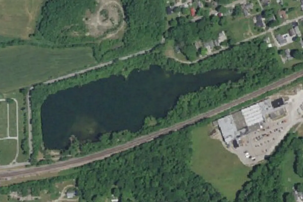 Aerial view of Izaak Walton League (Peru)