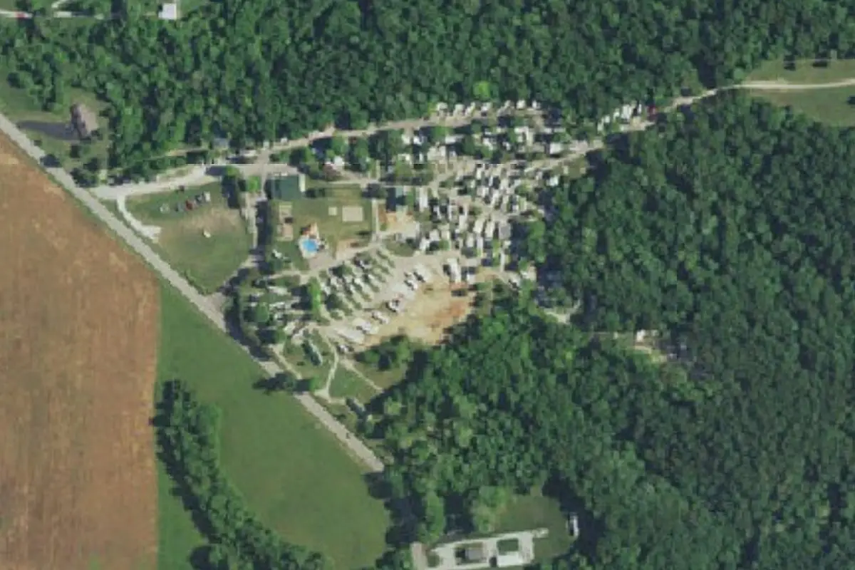Aerial view of Lake Monroe Village
