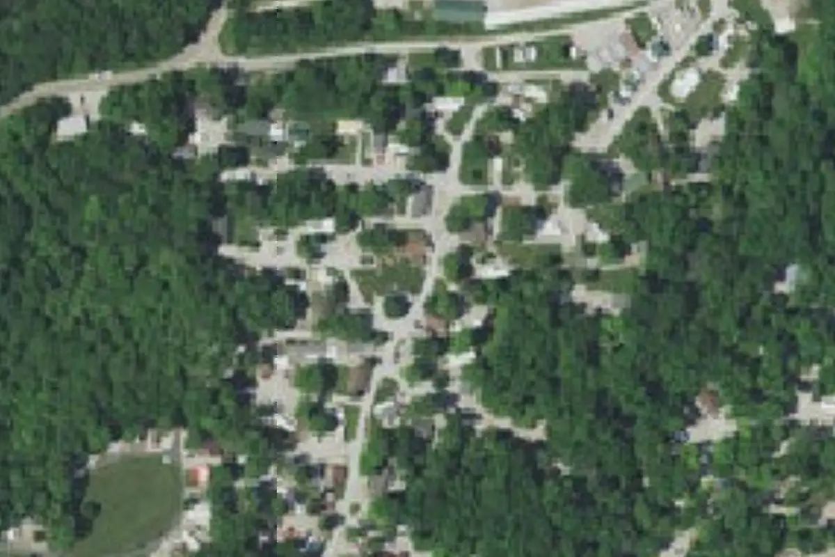 Aerial view of Running T Campground