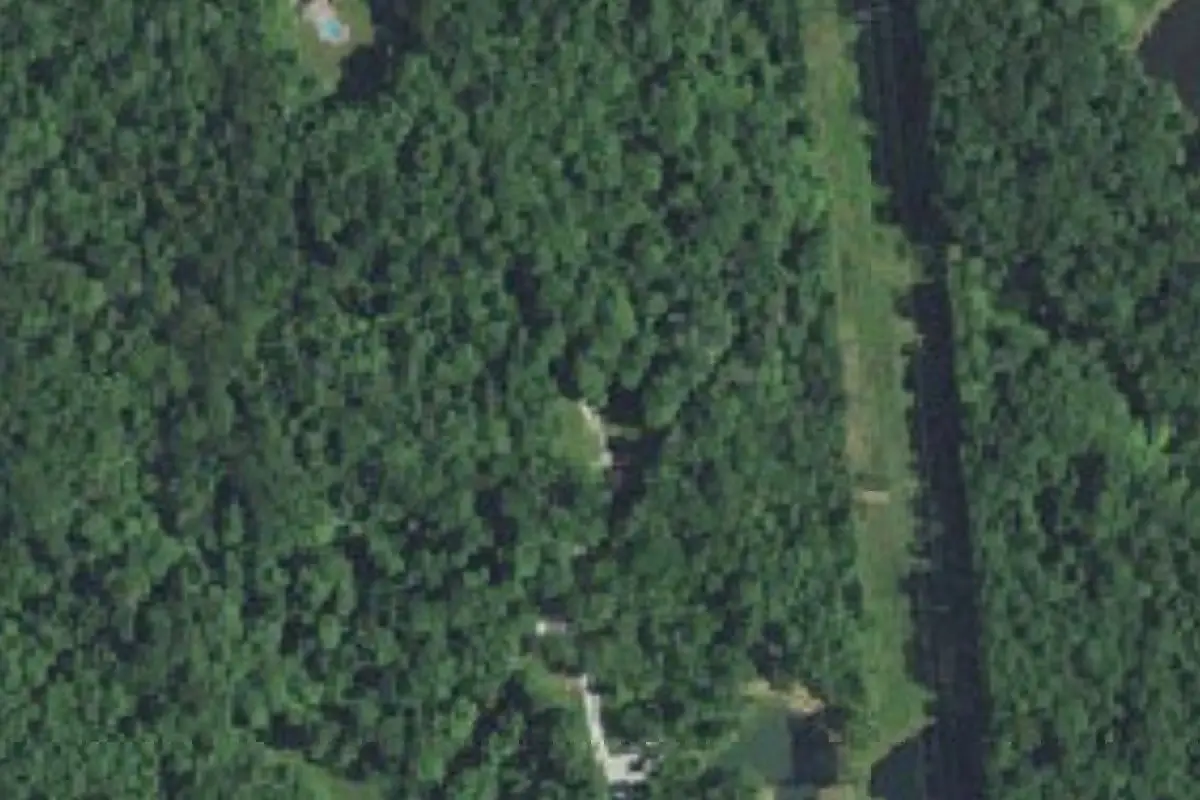 Aerial view of G.K.L. Campground