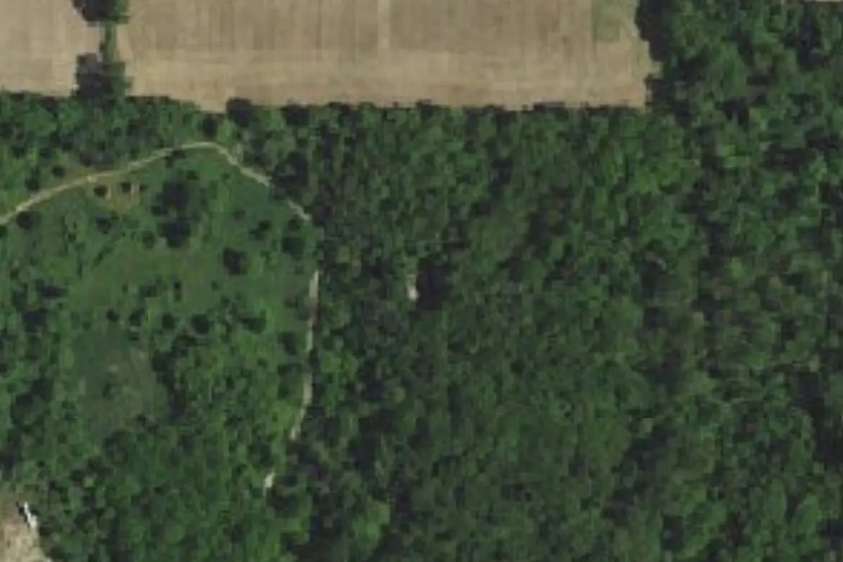 Aerial view of Unnamed group camp