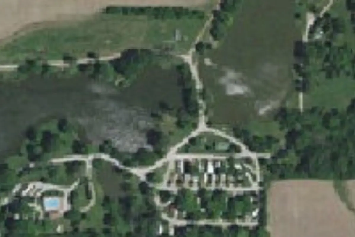 Aerial view of Big Fish'n Campground