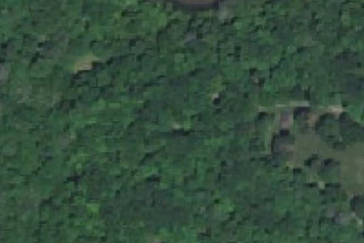 Aerial view of Mosquito Range (campsite at Franklin Levering Cary Camp)