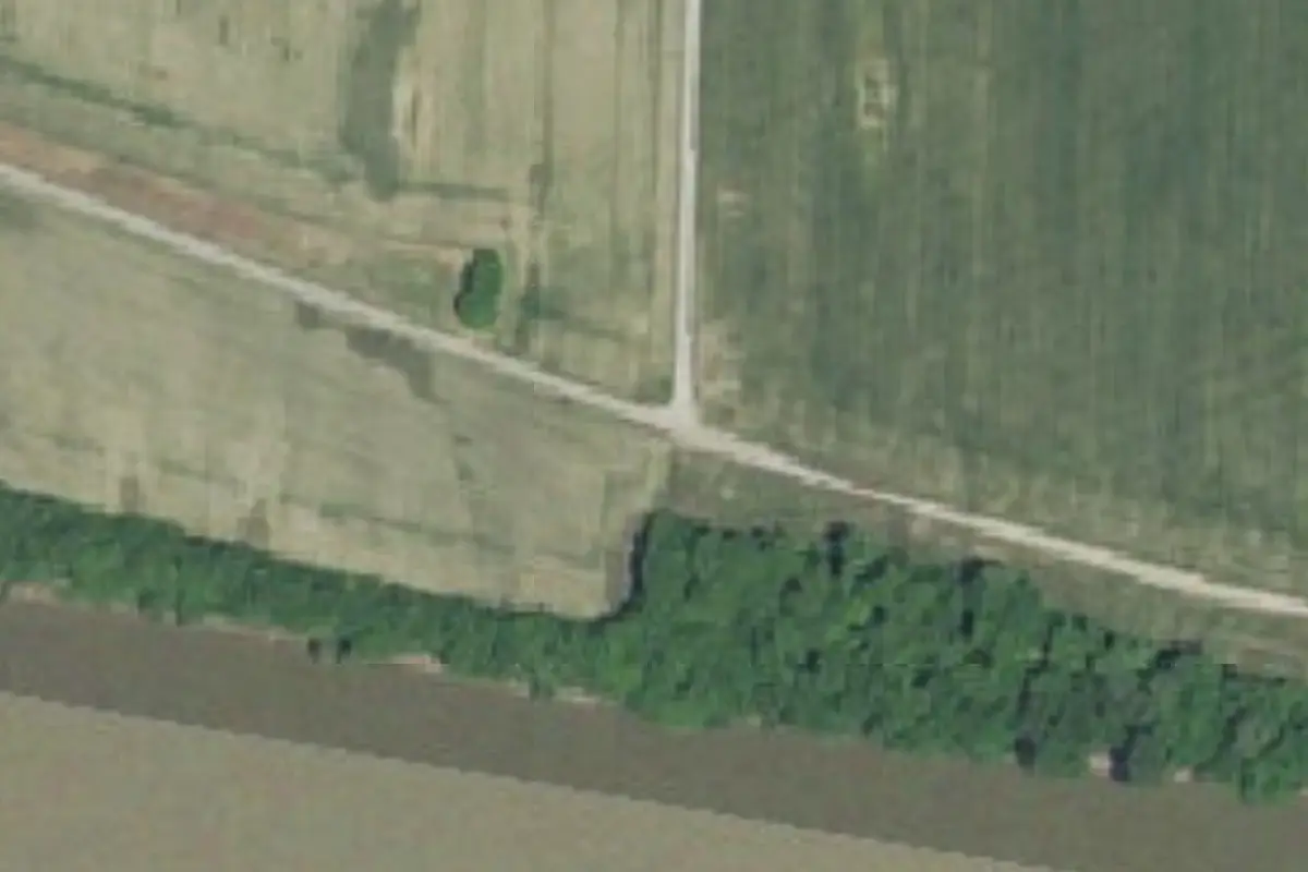 Aerial view of Outboard Boating Club of Evansville