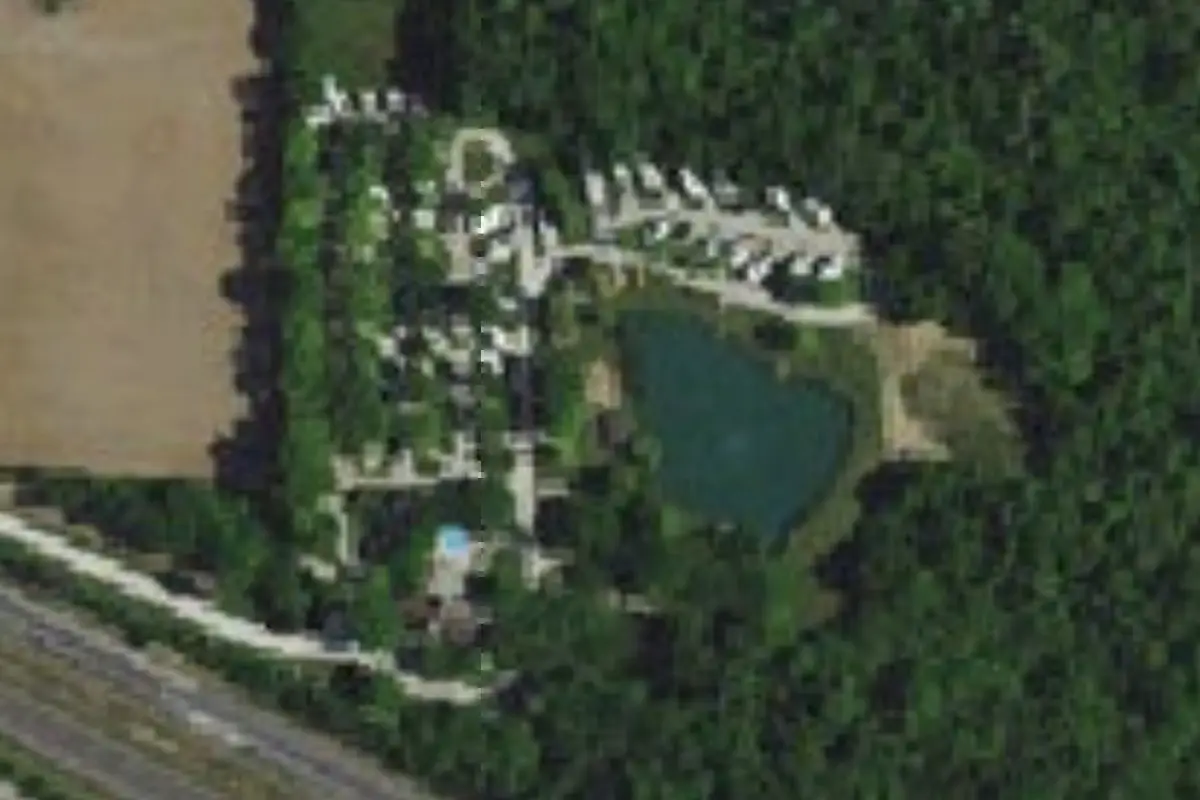 Aerial view of Richmond KOA Holiday